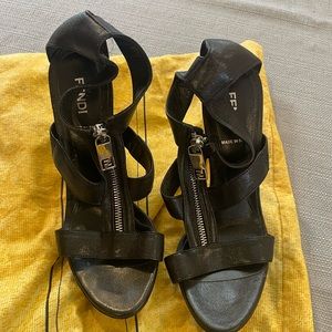 Fendi heels - authentic with dust bag